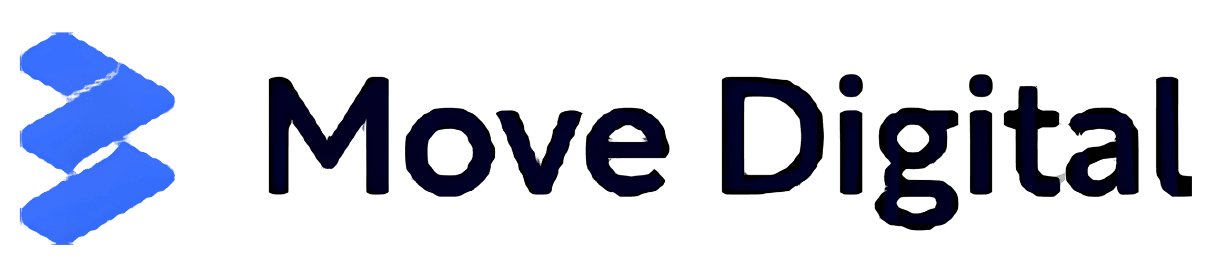 Move Digital Black Logo